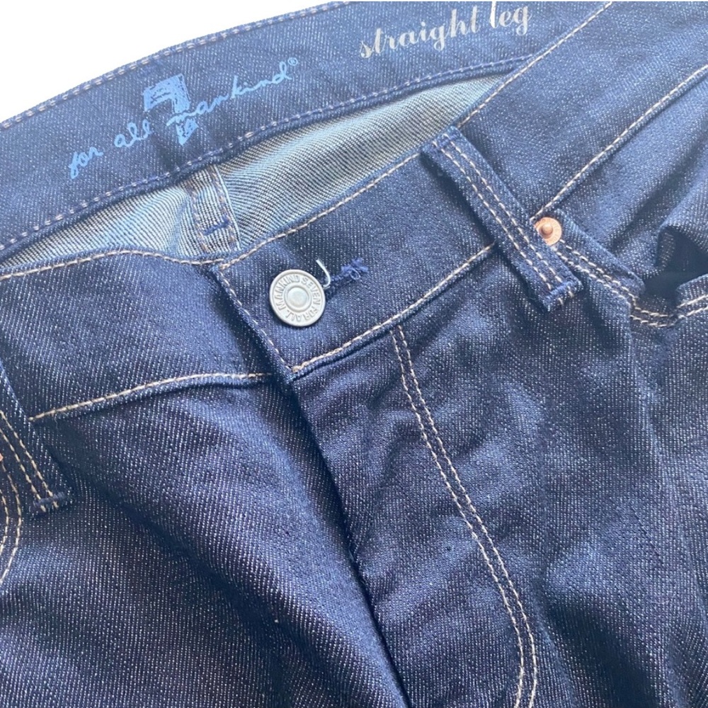 HTF: 7 Mankind® ㋛ Straight Leg Lightweight Jeans ㋛ - Picture 6 of 11